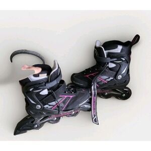Rollerblade Zetrablade Women's Fitness Inline Skates Black & Purple SIZE 9